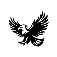 Obraz premium eagle silhouette ,eagle vector