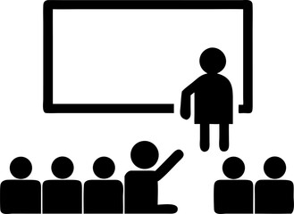 A group of businesspeopleholding a blank board, a symbol for communication and team presentation