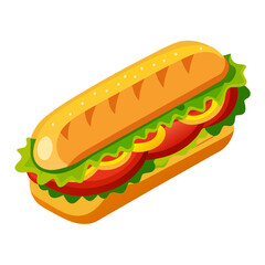 hot dog with ketchup