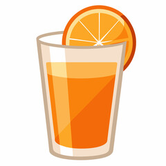 glass of orange juice