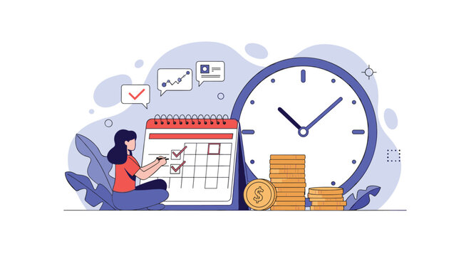 Efficiently manage your time and money with these practical planning strategies and financial organization tips