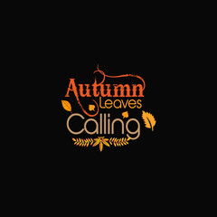 Autumn sale round banner. fall ad circle shape with liquid form at the center and text offer a sign—red, orange abstract leaves in simple flat paper cut style.
