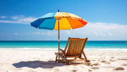 Tropical Beach Relaxation Scene