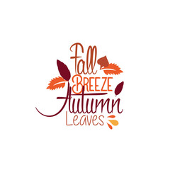 Autumn sale round banner. fall ad circle shape with liquid form at the center and text offer a sign—red, orange abstract leaves in simple flat paper cut style.
