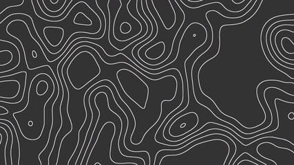 Pack of Animated video loops of moving topographic texture. Set of 4 different colors. Concept of geography, educational, outdoor adventure, cartography tools, terrain data, documentary. - Powered by Adobe