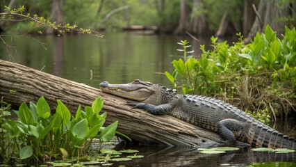 Crocodile, sharp and realistic, Photo, Natural light