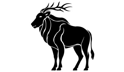 antlers, antelope, bighorn mountains, sheep silhouette, animal silhouette, bongo silhouette, wildebeest kudu silhouette, ibex silhouette, antlers silhouette, antelope silhouette, bighorn mountains