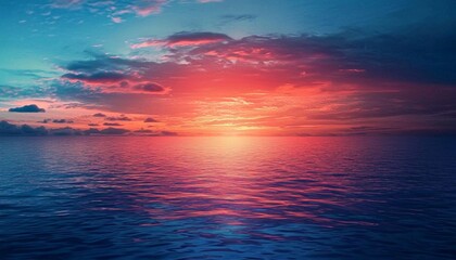Fototapeta premium Calming Visuals of a Pastel Sky