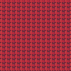 seamless new unique floral pattern design on red background 