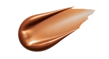 Bronze cosmetic product swatch