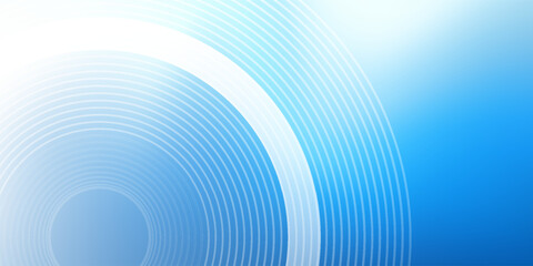 Gradient abstract background with circular line patterns. Vector