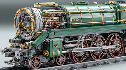 old steam locomotive