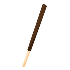 Chocolate sticks. Dipped stick. Dipped stick pattern vector. chocolate dipped cookie sticks.
