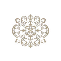 vintage floral frame