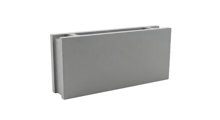 Fototapeta premium Light gray concrete block