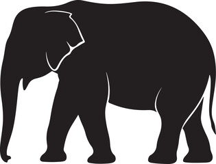 Walking Elephant with Raised Trunk Silhouette

Mother and Baby Elephant Vector Scene

Decorated Indian Elephant Silhouette Design

Elephant in Savannah Vector Art

Elephant Herd Silhouette at Sunset