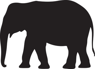 Walking Elephant with Raised Trunk Silhouette

Mother and Baby Elephant Vector Scene

Decorated Indian Elephant Silhouette Design

Elephant in Savannah Vector Art

Elephant Herd Silhouette at Sunset