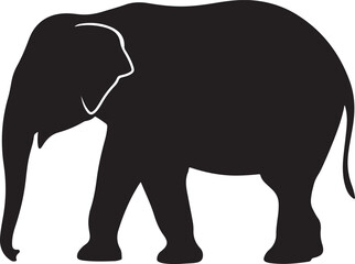 Walking Elephant with Raised Trunk Silhouette

Mother and Baby Elephant Vector Scene

Decorated Indian Elephant Silhouette Design

Elephant in Savannah Vector Art

Elephant Herd Silhouette at Sunset