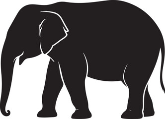 Walking Elephant with Raised Trunk Silhouette

Mother and Baby Elephant Vector Scene

Decorated Indian Elephant Silhouette Design

Elephant in Savannah Vector Art

Elephant Herd Silhouette at Sunset