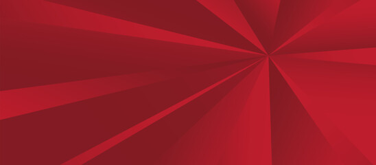 Radiating Red Abstract Background with Sharp Converging Lines, Uniform Deep Crimson Tones and Dynamic 3D Effect Evoking Energy and Focus for Branding, Tech, and Promotional Design