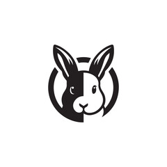 rabbit vector logo