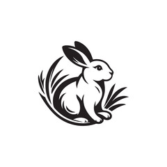 rabbit vector logo