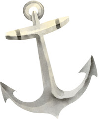watercolor anchor