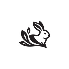 rabbit vector logo
