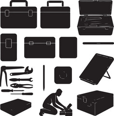 Abstract geometric silhouette shape with vibrant cmyk colors isolated on white background