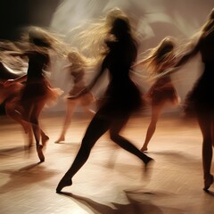 Live dance recital photo.