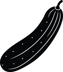 cucumber on white background.eps