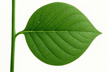 Obraz premium Riga, Latvia 05-09-2024 A Close-Up of a Leaf's Veins