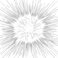 electric flash burst border, isolated object, sharp edges, plain white background