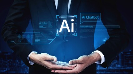 AI Virtual Assistant Artificial Intelligence Chatbot Controlled by Prompt Engineering for...