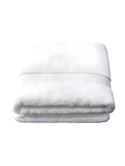 white towel on white background