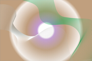 abstract background with circles