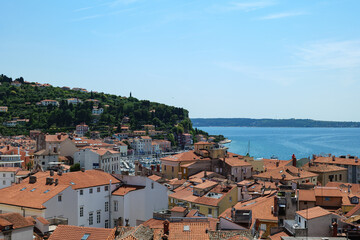 Piran city in Slovenia 24.06.2025. , architecture and local life