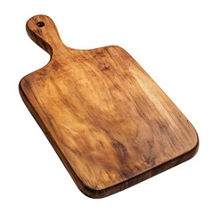 Wooden Cutting Board isolated on a white background
