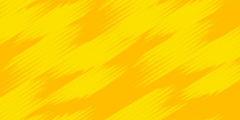 Fototapeta premium Abstract yellow banner design with elegant wide layout and halftone texture. Bright and modern background, perfect for ads, social media, web headers, posters, flyers, and promotional content.