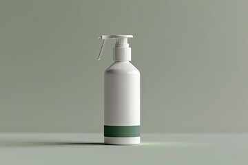 Detailed Visual  of Push Pull Cap Dispenser Bottle Mockup
