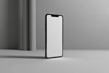 Vibrant Image of Smartphone Screen Mockup Design Rendering