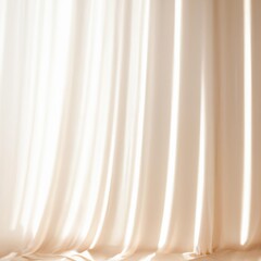 Obraz premium Soft Draped Fabric in Light