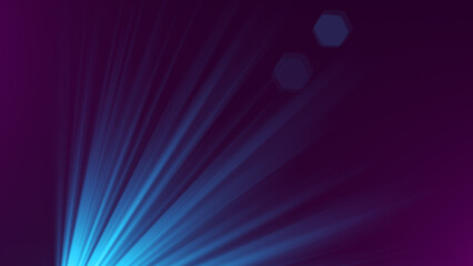 Sci-fi background. neon light, night view.lens flare background