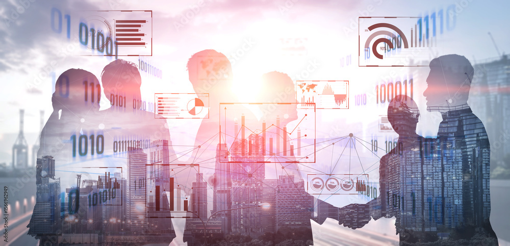 Poster big data and analytics support real-time insights, predictive modeling, and data-driven decisions fo