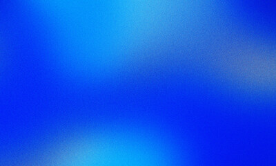 Abstract blue gradient background with subtle noise texture and soft light
