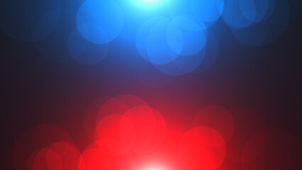 Red and blue light rays background	