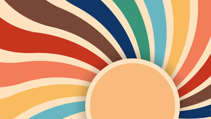 abstract background with colorful stripes with a space for an important text message