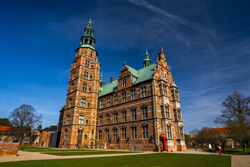 Rosenborg Castle in Copenhagen, Denmark