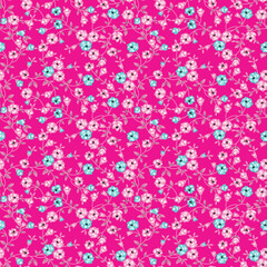Seamless Floral Pattern for Fabric and Textile Printing