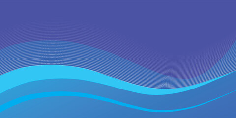 Captivating azure gradient background with undulating lines, creating a tranquil sea-like atmosphere suitable for a wide range of professional and creative projects